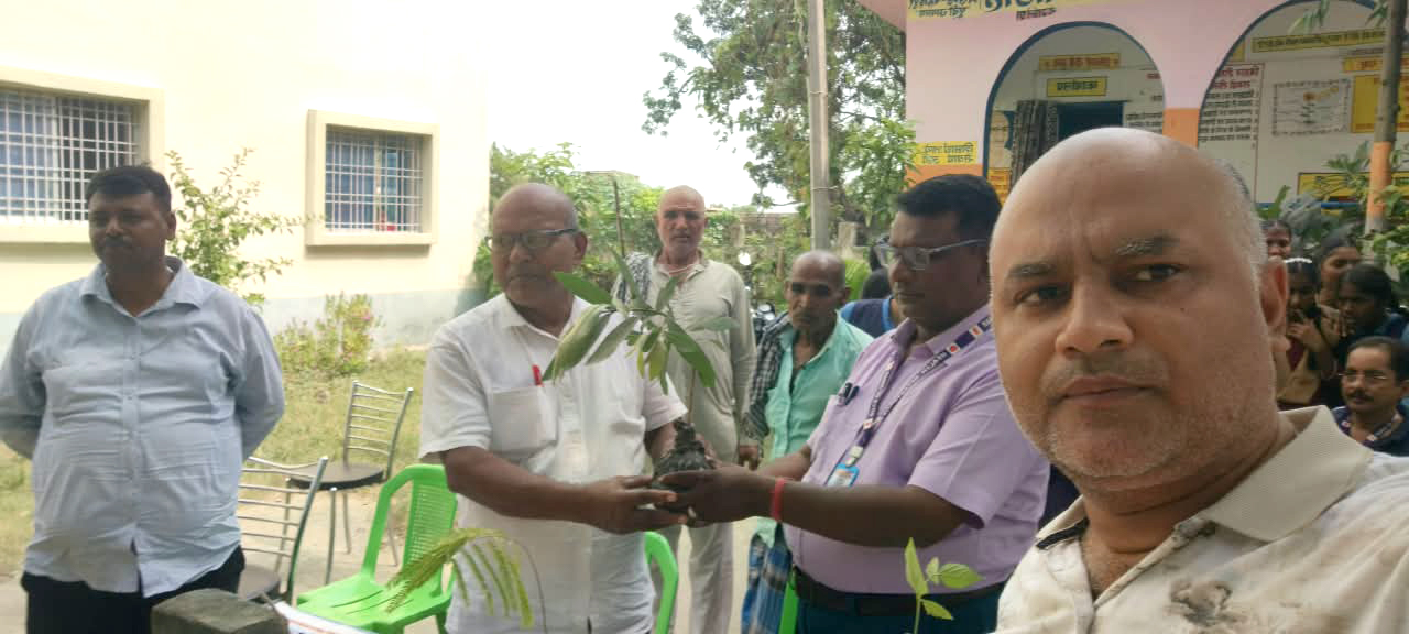 Ayurvidya Program: Herbal Plant Plantation at School
