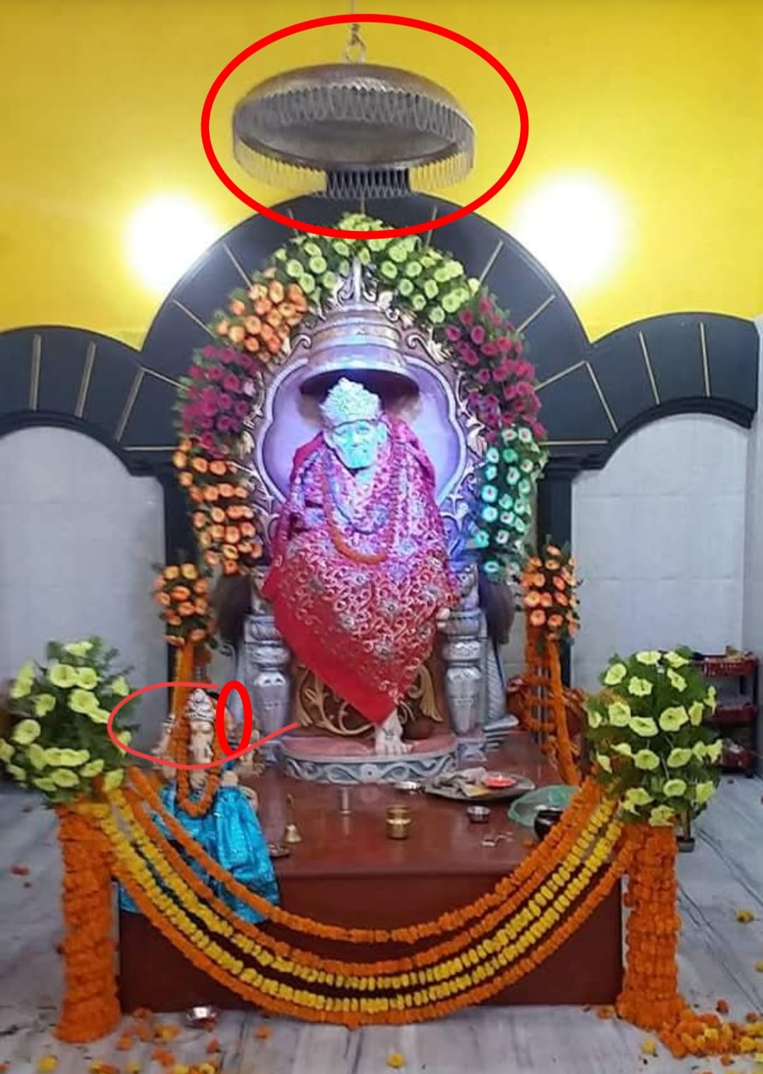 Motihari Temple Theft : Lord Ganesha’s Crown Stolen, Police Patrol Team Suspended
